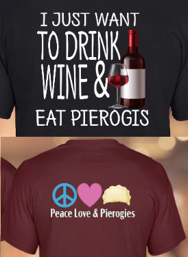 Mom's Pierogies T-shirt 1